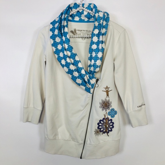 Cirque du Soleil Jackets & Blazers - CIRQUE DU SOLEIL | Asymmetric Zip Jacket Jacket